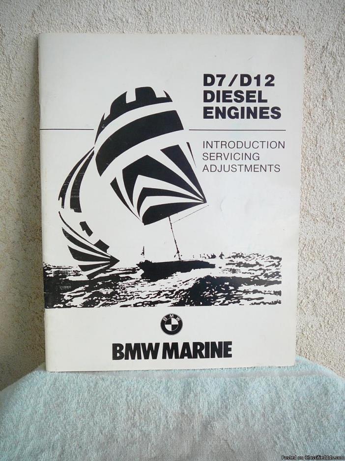 BMW Marine  D7-D12 Diesel ENGINE SERVICE MANUAL