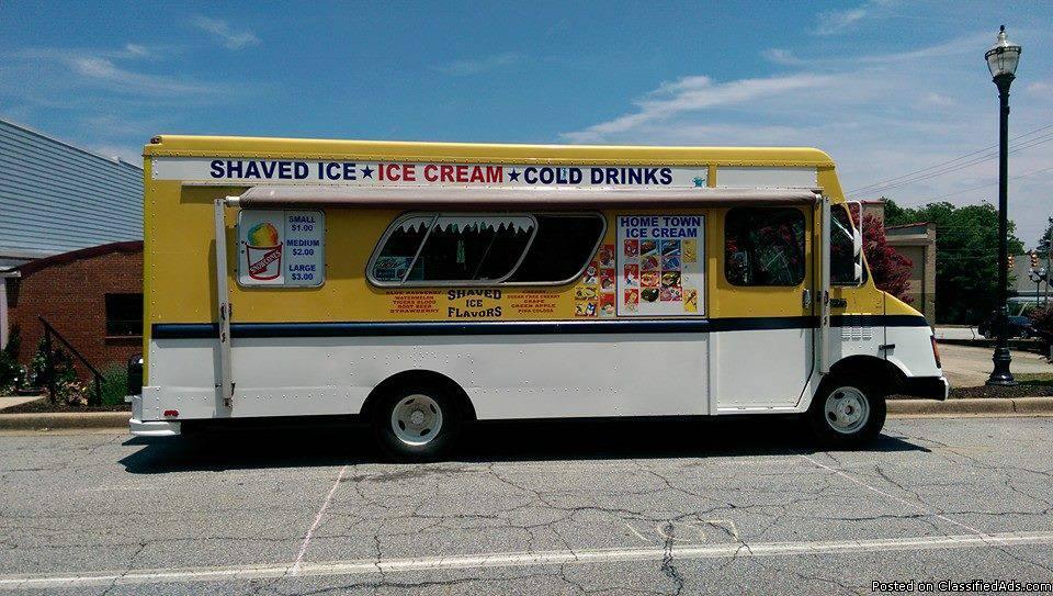 mini ice cream van for sale
