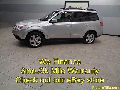 Subaru : Forester 2.5X Limited Leather Heated Seats Sunroof 10 forester limited leather heated sunroof 6 disc cd warranty we finance texas