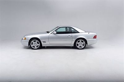 Mercedes-Benz : SL-Class Roadster 2001 mercedes sl 500 roadster brilliant silver grey leather w removable hard top