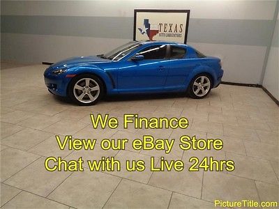 Mazda: RX-8 6 Speed Leather 05 rx 8 6 speed sports coupe sunroof we finance texas