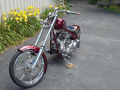 Custom Built Motorcycles : Chopper Custom Motorcycle with Fred Codlin Frame (2008)