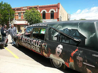 Cadillac : Other M & M 100th Anniversary Model Hearse awesome Hearse-one of a kind 1971 Cadillac with Vanpires, Gouls, Goblins, Zombie