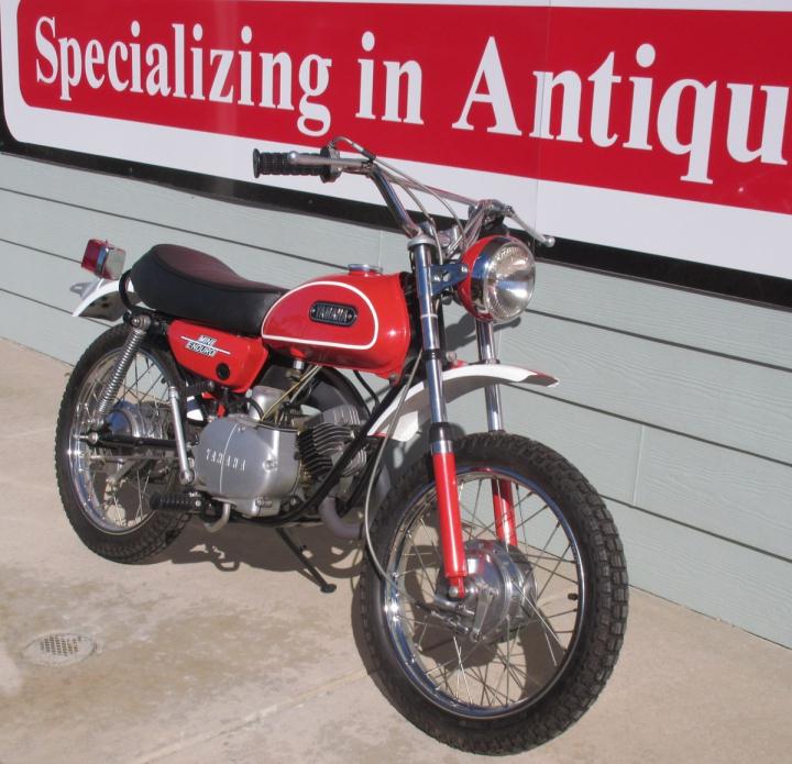 vintage yamaha enduro motorcycles for sale