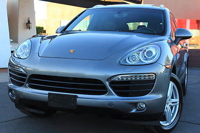 Porsche: Cayenne S 2011 porsche cayenne s meteor gray fully loaded 1 owner clean car fax