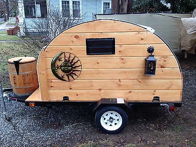 Home made Teardrop Camper And Utility Trailer