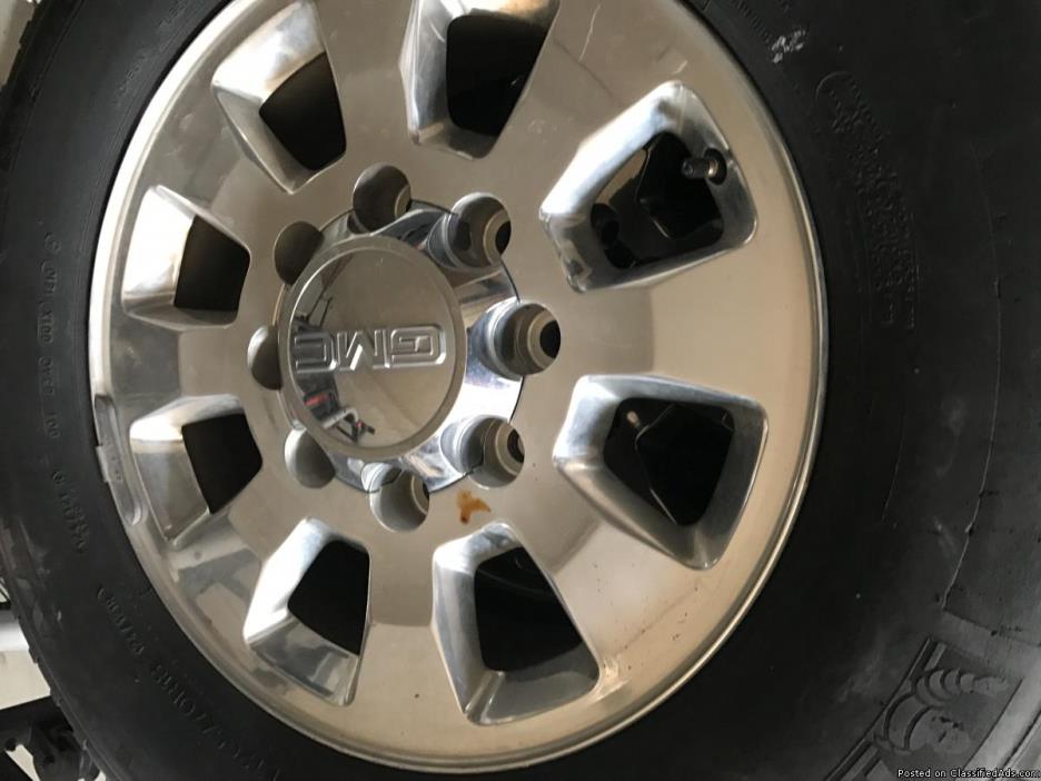 GMC RIMS AND TIRES