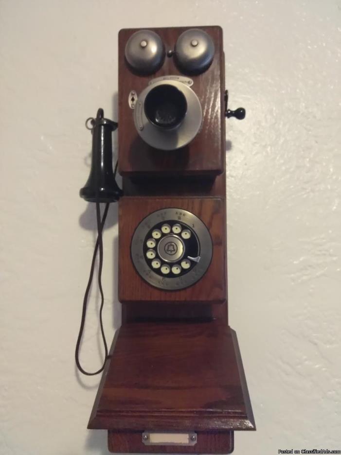 The Americana Circa 1882 telephone is certified by the Edison Instute's Henry...