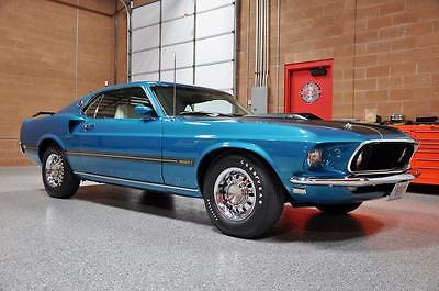 1969 Ford Mustang MACH 1 428 SCJ 1969 FORD MUSTANG MACH 1 428 SUPER COBRA-JET All #'s Matching Frame Off Restored