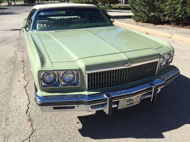 1975 Chevrolet Caprice Convertible ~ 1975 CHEVY CAPRICE CLASSIC CONVERTIBLE ~ ORIGINAL ~ ONLY 33K MILES ~