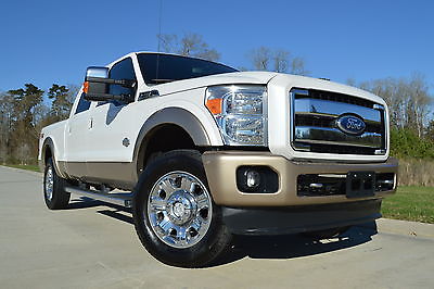 2012 Ford F-250 King Ranch 2012 Ford F-250 Crew Cab King Ranch FX4 Diesel Sunroof Michelins Clean