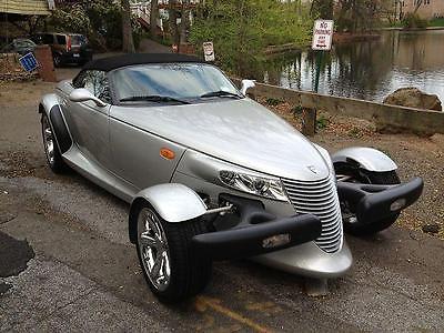 2001 Plymouth Prowler -- 2001 Plymouth Prowler  7000 Miles SILVER Convertible V6 Cylinder Engine 3.5L/215
