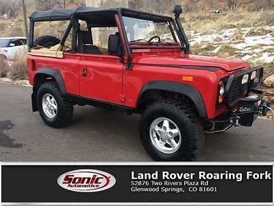 1994 Land Rover Defender 2dr Convertible END OF MONTH SPECIAL! $54000 INCL SHIPPING TO 17 STATES TODAY1994 Land Rover De