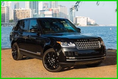 2015 Land Rover Range Rover 3.0L V6 Supercharged HSE 2015 3.0 l v 6 supercharged hse used 3 l v 6 24 v automatic 4 wd suv premium moonroof