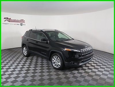 2017 Jeep Cherokee Limited FWD V6 SUV Panoramic Sunroof Navigation 2017 Jeep Cherokee Limited FWD SUV Heated Leather Seats Backup Camera USB AUX