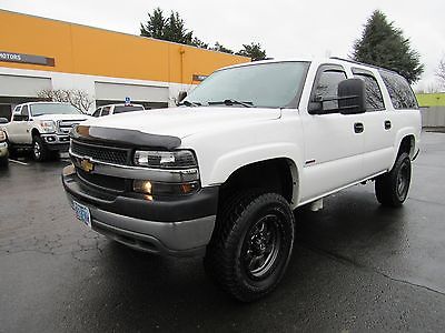 2004 Chevrolet Suburban LS 2500HD 2004 CHEVROLET SUBURBAN 2500 DURAMAX DIESEL ZF6 MANUAL 4X4 ONLY 1 IN THE COUNTRY
