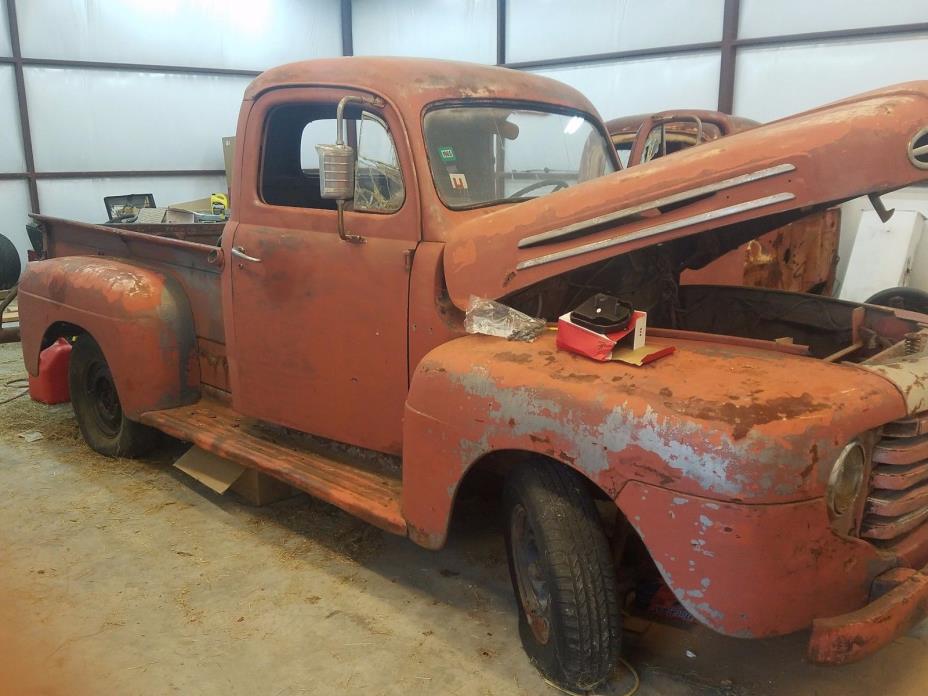 1948 Ford Other Pickups  1948 and 1949 FORD PICKUPS WITH PARTS TO RESTORE ONE OF THEM