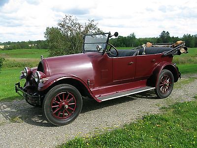 1925 Other Makes 10  1925 Franklin open Touring Car Model 10