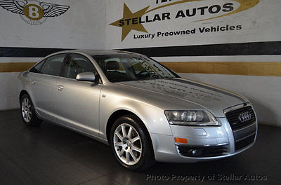 2005 Audi A6 4dr Sedan 3.2L quattro Automatic LOW MILES SUPER CLEAN CARFAX FLORIDA WARRANTY FREE SHIPPING IN US XENON HEATED
