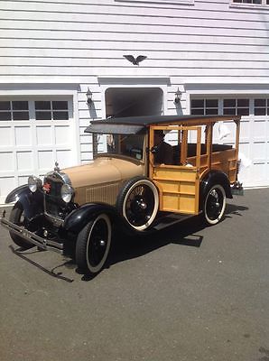 1929 Ford Model A Wood Station Wagon Ford Model A Woody Wagon