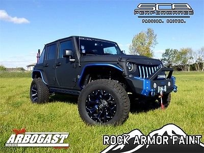 2016 Jeep Wrangler Unlimited Sport 2016 Jeep Wrangler 6,315 Miles Lifted SCA Performance JKZ1 Factory Demo LOADED!