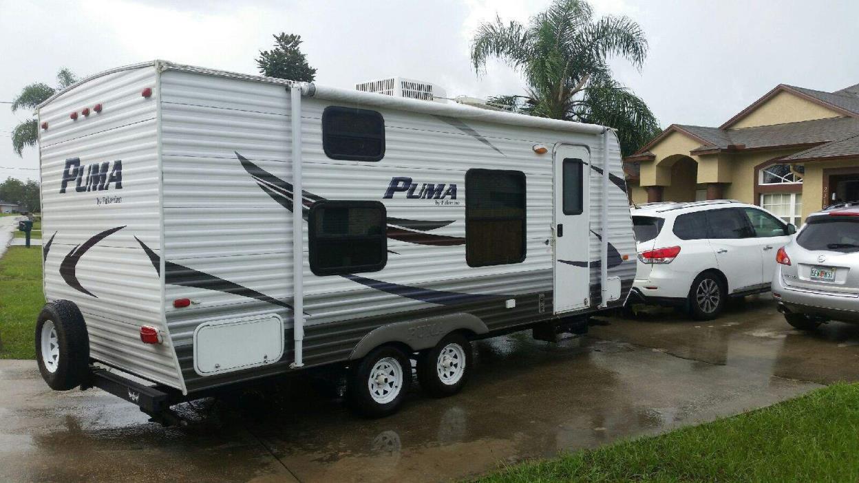 19 foot puma travel trailer