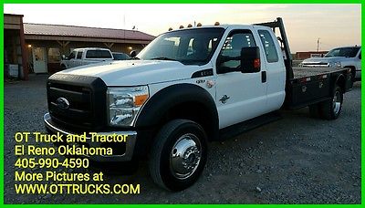 2011 Ford Other XL 2011 Ford F-550 XL 4wd Super Cab Extended Cab 11ft Flatbed F550 6.7L Diesel 4x4