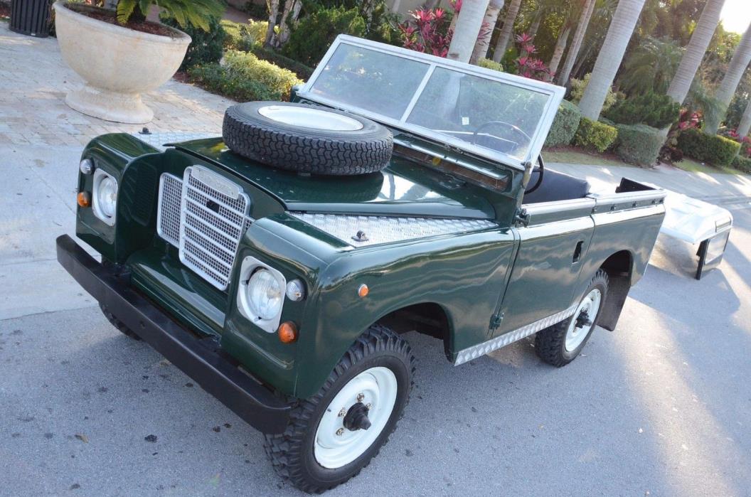 1971 Land Rover Defender Cool Beach Car SEE VIDEO! 1971 Land Rover Defender Diesel not range discovery jeep willys 90 wrangler