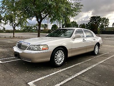 2003 lincoln town car cartier for sale