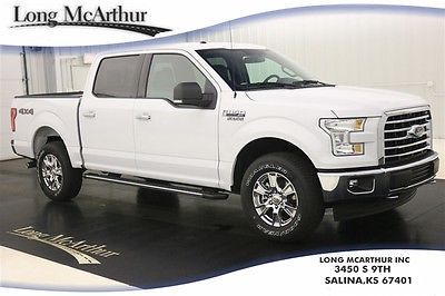 2017 Ford F-150 XLT 4X4 SUPERCREW AUTOMATIC MSRP $46670 4WD 4 DOOR REMOTE START REAR VIEW CAMERA REVERSE SENSING SIRIUS XM SYNC 3