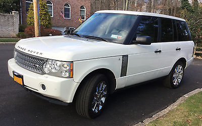 2007 Land Rover Range Rover Supercharged 2007 land rover range rover supercharged excellent condidion low mileage
