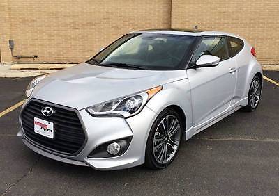 2016 Hyundai Veloster Base 3dr Coupe DCT w/Black Seats 2016 Hyundai Veloster Turbo 3dr Coupe w/Black Seats 8,478 miles