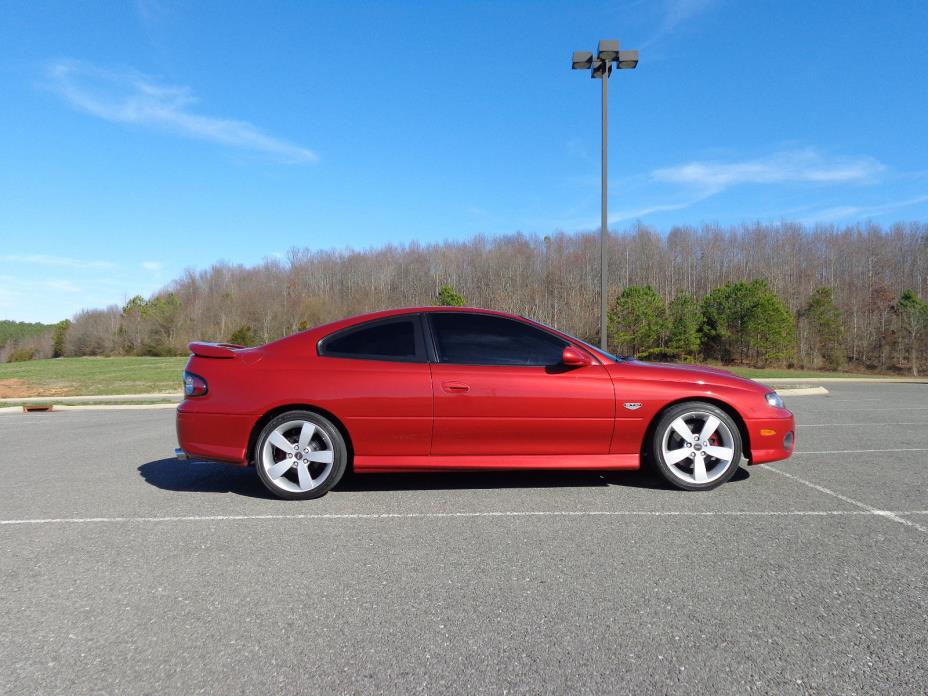 2006 Pontiac GTO  CLEAN 6 Speed LS2 400HP Spice Red - Only LIGHT Modifications