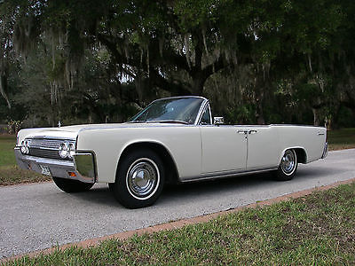 1963 Lincoln Continental  1963 lincoln continental convertible ford fomco very clean