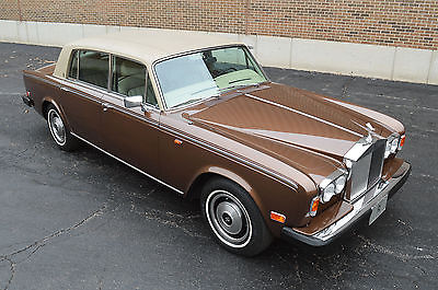 1980 Rolls-Royce Silver Shadow - Wraith II, Fuel Injected model Rare fuel injected model with low 33,000 miles, 1 family ownership.