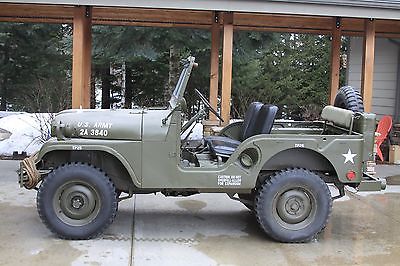 1955 Willys M38A1  1955 Military M38A1