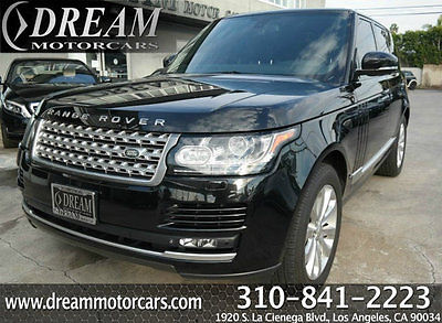 2014 Land Rover Range Rover 4WD 4dr HSE 2014 Land Rover Range Rover 4WD 4dr HSE 43415 Miles Ligurian Black Mica SUV 3.0L
