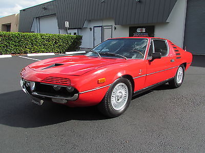 1973 Alfa Romeo Montreal RED 1973 ALFA ROMEO MONTREAL
