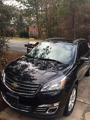 2013 Chevrolet Traverse LTZ 2013 Chevrolet Traverse LTZ w/Premium Wheels Black,LOADED OUT!!