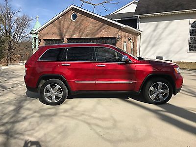 2011 Jeep Grand Cherokee Limited Premium Sport Utility 4-Door 2011 JEEP GRAND CHEROKEE LIMITED OVERLAND 4X4,  LOW MILES, EXCELLENT CONDITION