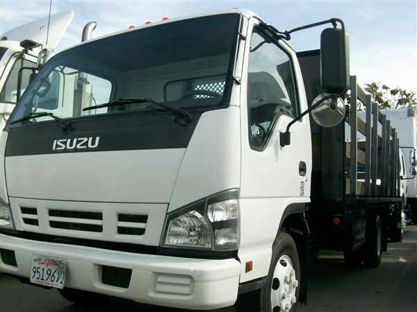 2007 Isuzu Npr Hd  Flatbed Truck