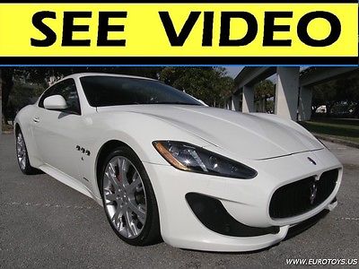 2014 Maserati Gran Turismo Sport 2014 Maserati GranTurismo S,One Owner, Must See Test Drive Video, Only 6k miles