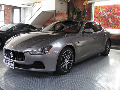 2015 Maserati Ghibli 4dr Sedan S Q4 CARFAX Buyback Gaurantee $91,000 MSRP