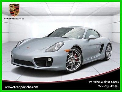 2014 Porsche Cayman S 2014 S Used Certified 3.4L H6 24V Manual RWD Coupe Premium