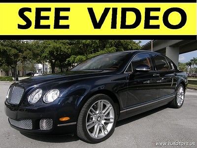 2011 Bentley Continental Flying Spur  2011 Bentley Continental Flying Spur,V12 6.0LTwin-Turbo,AWD,CARFAX,SEE VIDEO!!