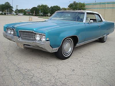 1969 Oldsmobile Ninety-Eight ninety eight 455 convertible 1969 Oldsmobile ninety eight 455 convertible original car with low miles clean