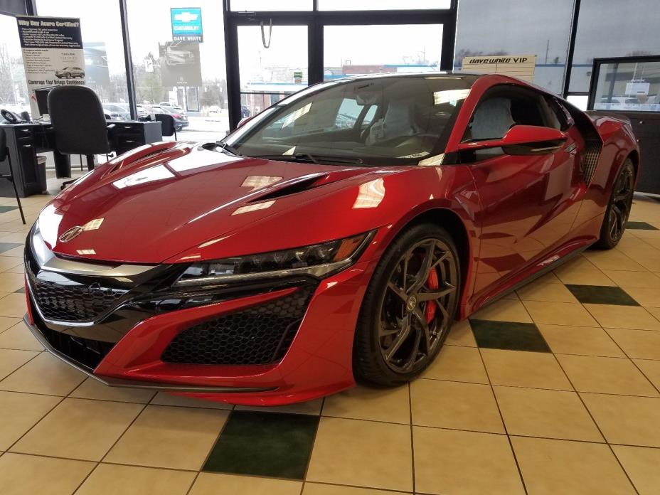 2017 Acura NSX  New Valencia Red Pearl 2017 Acura NSX MSRP: $206,000