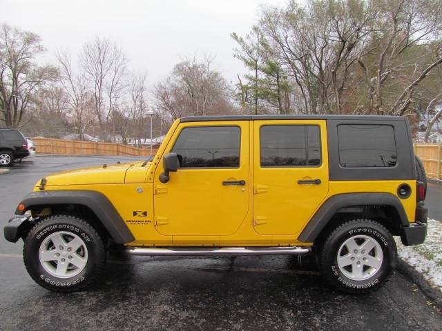 2008 Jeep Wrangler Unlimited X 4x4 4dr SUV w/Side Airbag Package