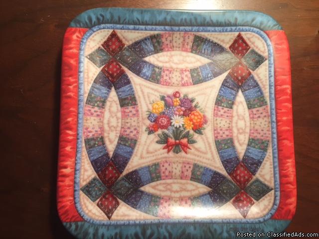 The Wedding Ring, quilt design plate
