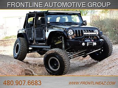 2014 Jeep Wrangler Unlimited Rubicon Sport Utility 4-Door OVER $25K SPENT ON CUSTOM BUILD..LIFTED 1 OF A KIND LOOK!!